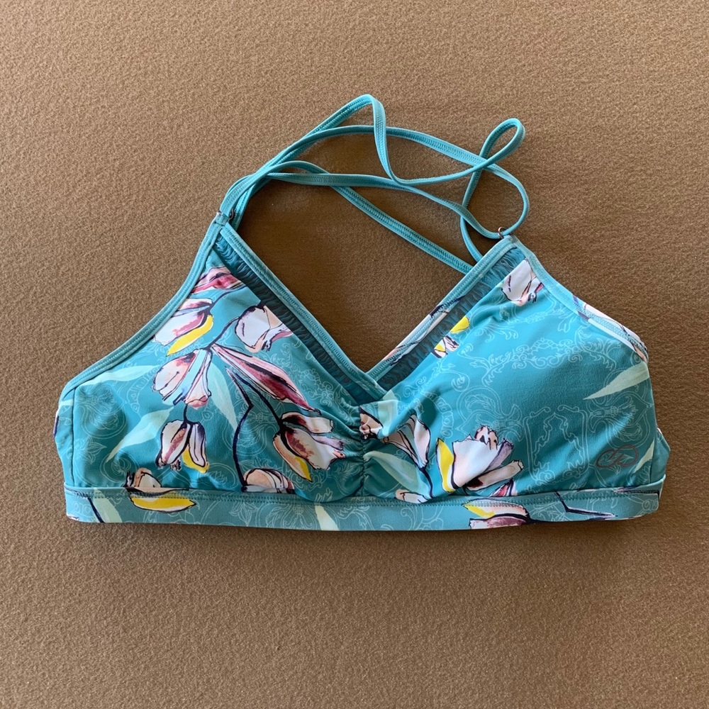 Turquoise Calia by Carrie Underwood Bikini Top